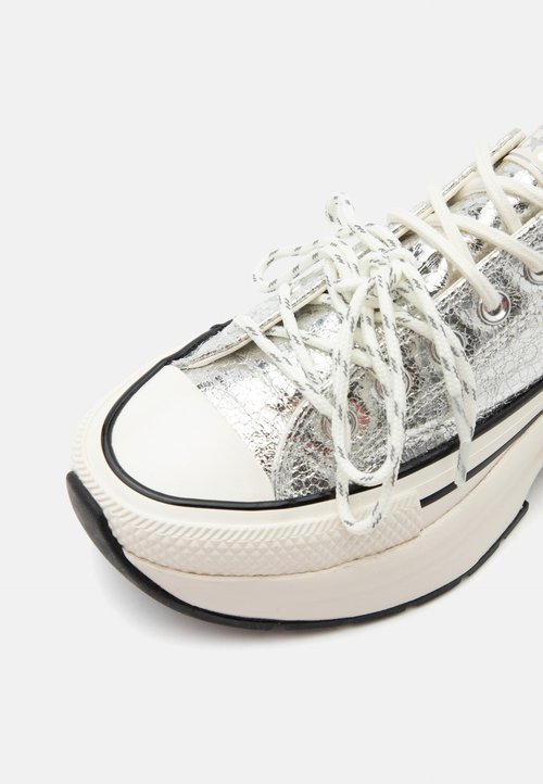 Converse RUN STAR CRUSH - Trainers - pure silver-coloured/egret/black — photo 6