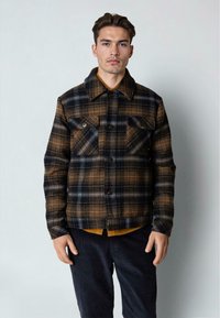 Clean Cut Copenhagen CHECK - Lehká bunda - dark navy