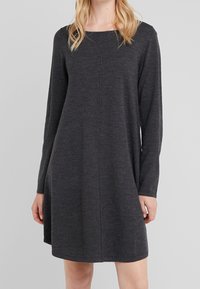 Repeat Abito in maglia - mottled dark grey