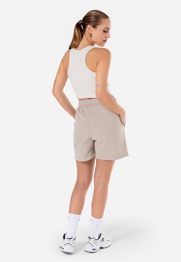 SULLY HIGH WAISTED - Tracksuit bottoms - washed dark stone2