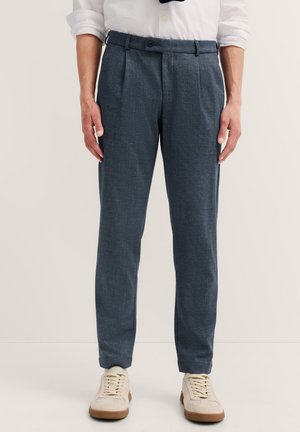 bugatti MIT FLEXCITY STRETCH - Trousers - marine