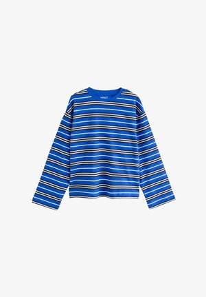 Next, REGULAR FIT - CREW NECK LONG SLEEVE TOP - Langarmshirt - blue stripe