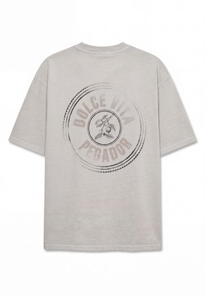 Pegador, NUEVO TEE - Majica kratkih rukava s printom - vintage light grey