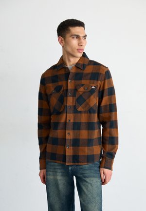 Dickies SACRAMENTO - Shirt - brown duck