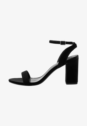 Next FOREVER COMFORT BLOCK REGULAR WIDE FIT - Riemensandalette - mottled black