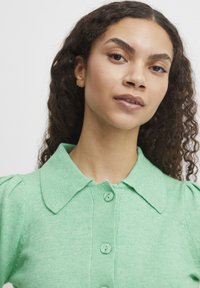 b.young BYNONINA - Strickpullover - ming green melange