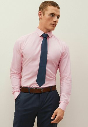 Kauluspaita - pink navy blue