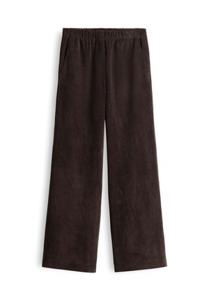 OPUS, HIGH RISE WEITER, GERADER BEINVERLAUF - Trousers - affogato