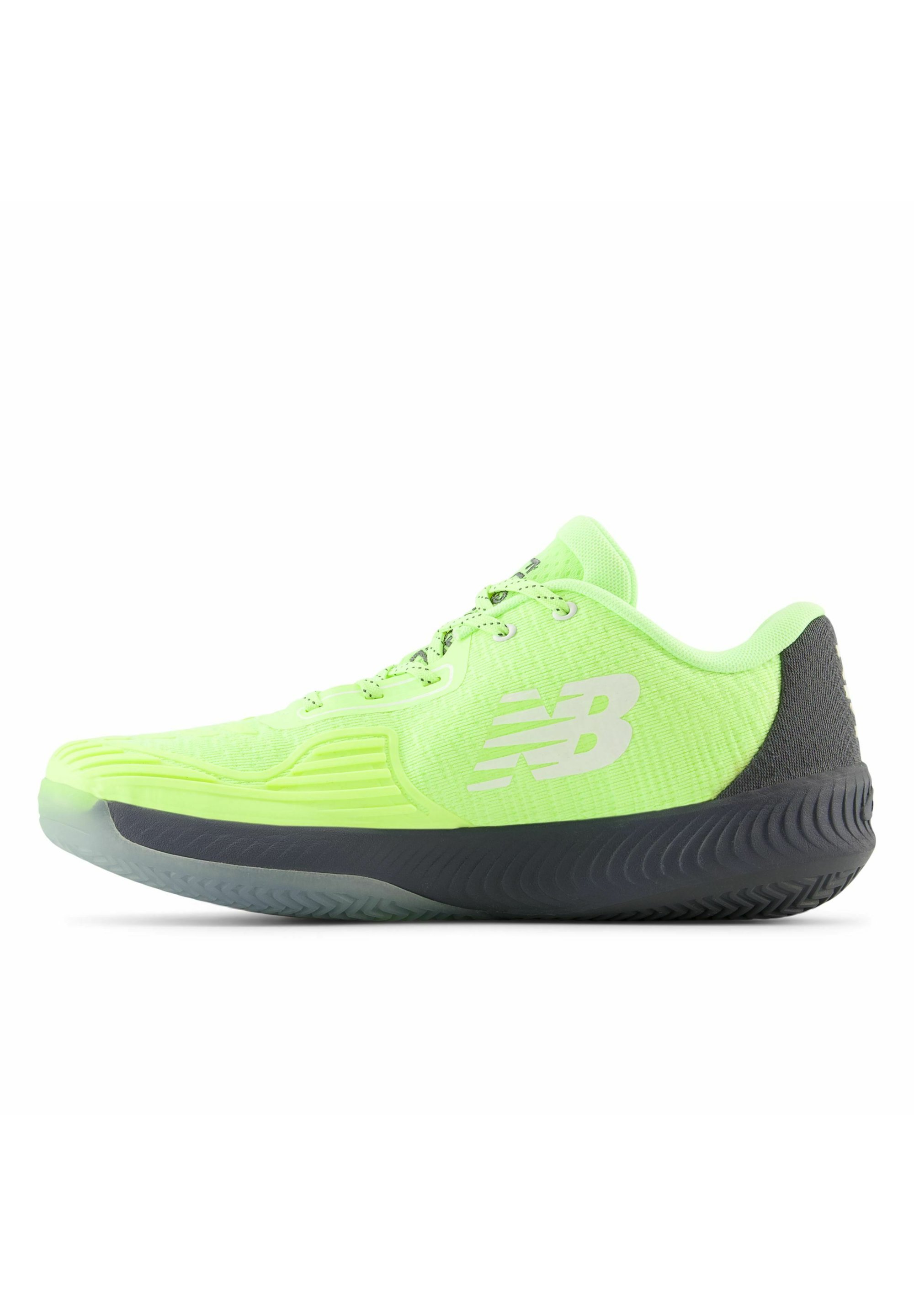 New Balance FUELCELL Clay court tennis shoes bleached lime glo