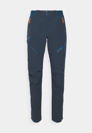 TRANSALPER - Pantalones montañeros largos - blueberry