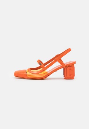 GCDS SLINGBACK - Pumps - orange