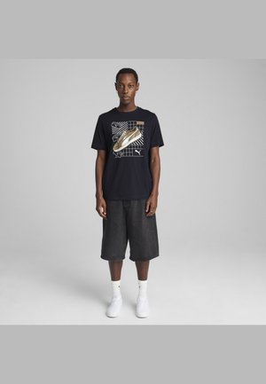 GRAPHICS - Print T-shirt - new navy