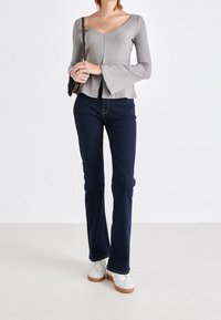 Lee Džíny Bootcut - dark-blue denim