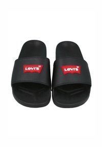 Levi's® JUNE BATWING PATCH - Sandalias planas - black