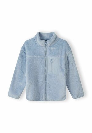 ZIP THROUGH WITH CHEST POCKET - Fleecejakke - light blue