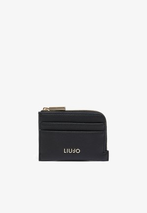 LIU JO, LIU JO CARDHOLDER WITH ZIP - Funda para tarjeta de visita - black