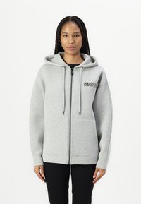 Copenhagen Muse Zip-up sweatshirt - medium grey melange