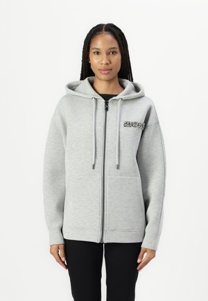 Sweatjakke - medium grey melange