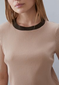 Anna Field Marškinėliai su spaudiniu - beige/taupe