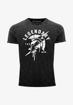 T-shirt uomo rocker biker motivo frase Ride Fast Die Young Flash T-shirt uomo rocker biker motivo frase Ride Fast Die Young Flash