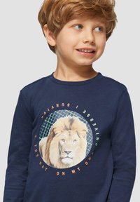 s.Oliver Langarmshirt - navy