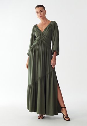 PIPER - Vestido largo - dark eucalyptus