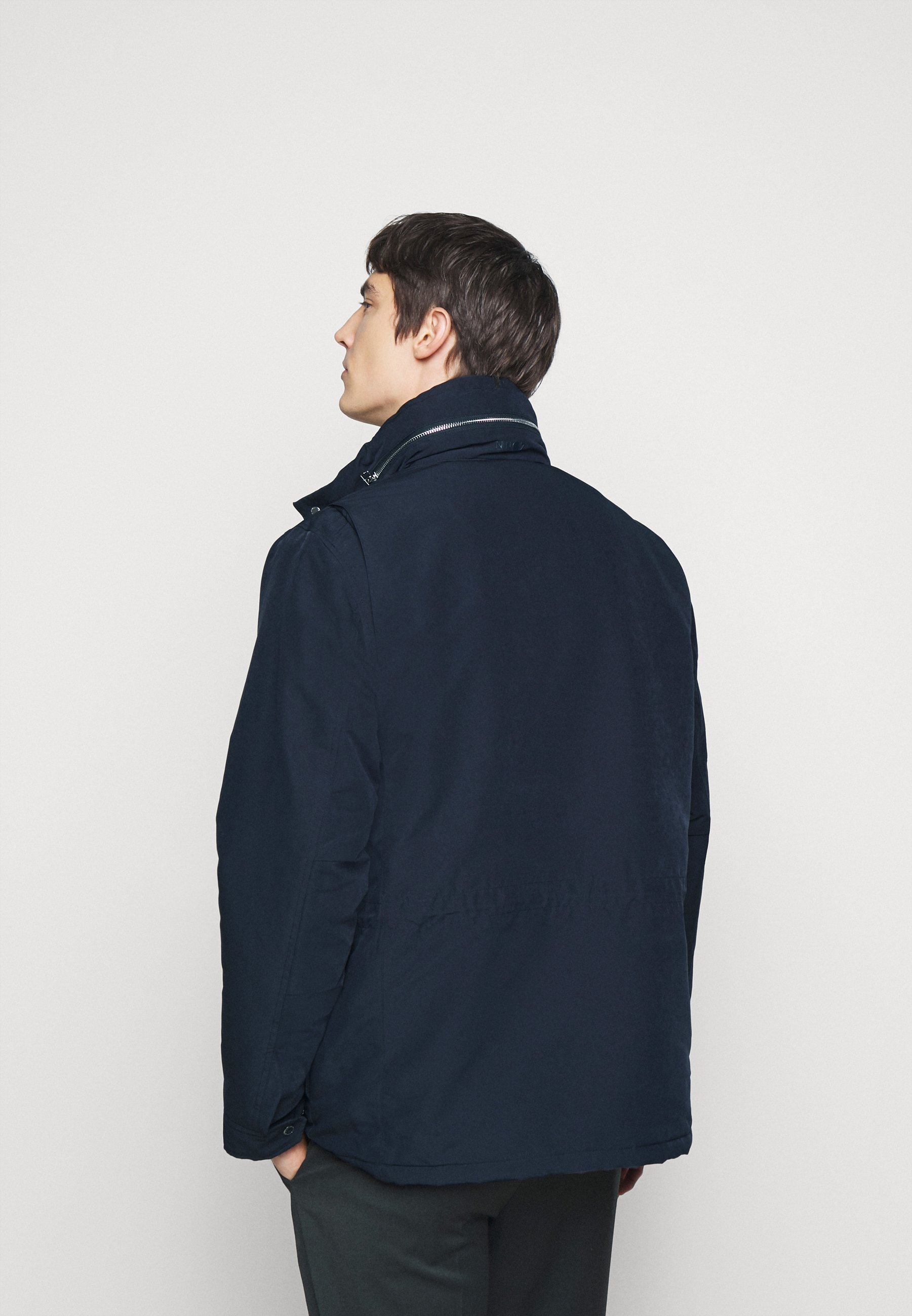 navy blue summer jacket