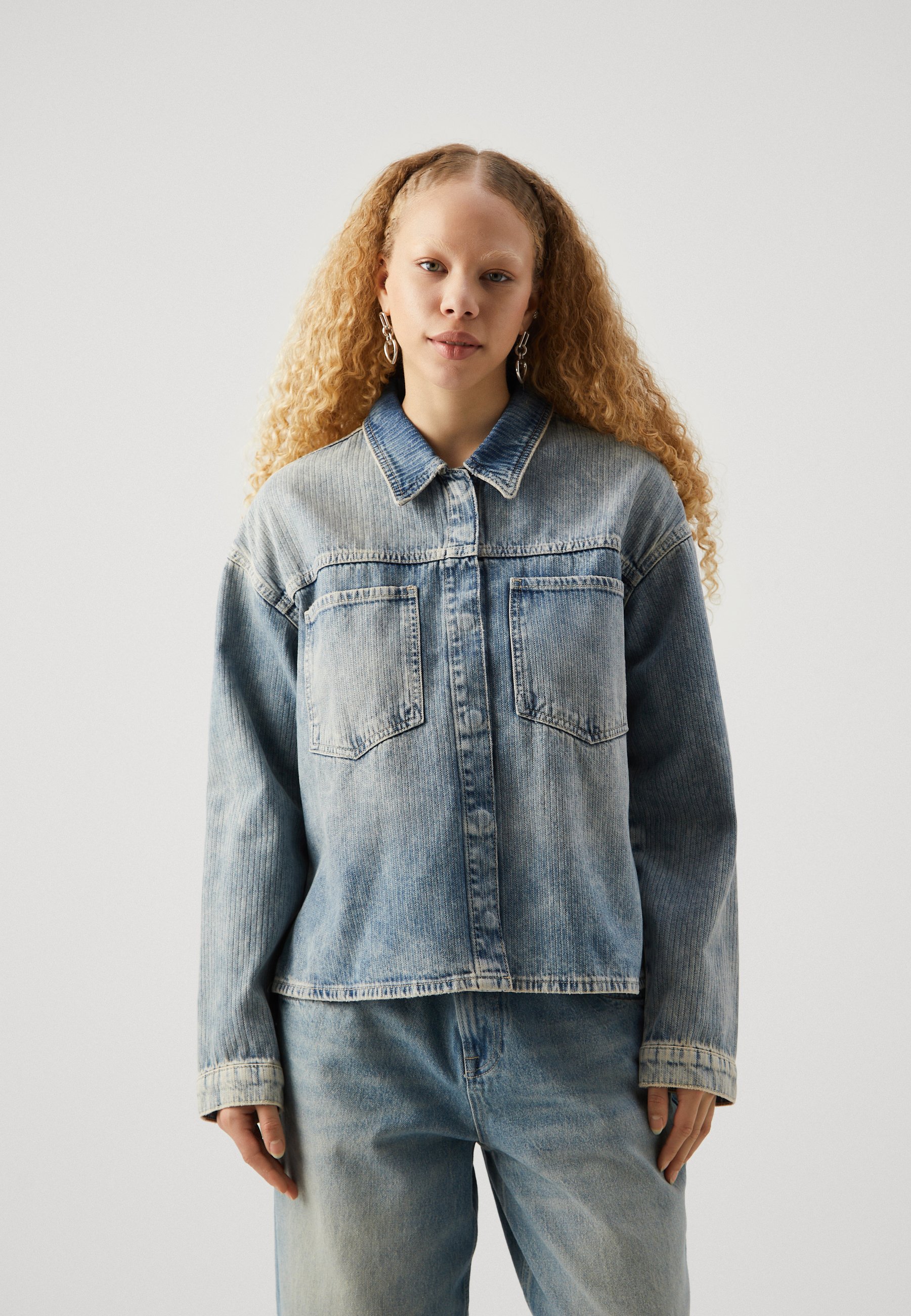 Women's Only Wonder Denim Jacket in Denim
