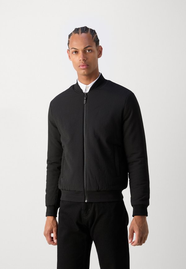 REGULAR FIT IN DOBBY WITH PADDING AND LOGO ON PATCH - Bomber Jacket3