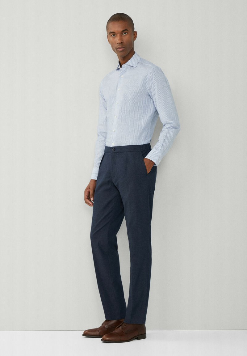 Hackett London Overhemd blauw
