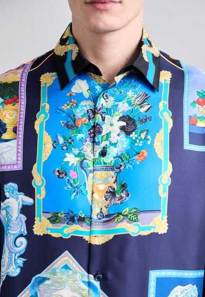 Versace INFORMAL GALLERY - Camisa - ink blue/black/multicolor