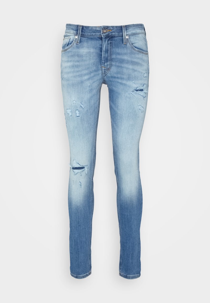 jack & jones Jeans Skinny Fit blauw denim/bluedenim