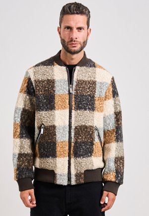 Giacca in pile - multicolor