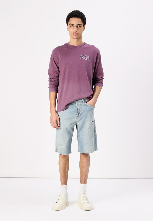 BERMUDA - Denim shorts - denim2