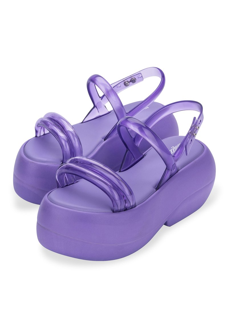 Melissa AIRBUBBLE Sandalias con plataforma purple/morado
