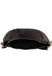 DrachenLeder Umhängetasche - schwarz