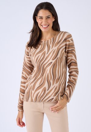 IMPRIMÉ ANIMALIER - Pullover - beige animalier