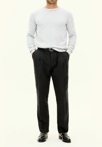 Oscar Jacobson Strickpullover - grey melange