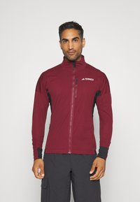 adidas Terrex XPERIOR CROSS-COUNTRY SKI SOFT SHELL - Soft shell jacket - shadow red