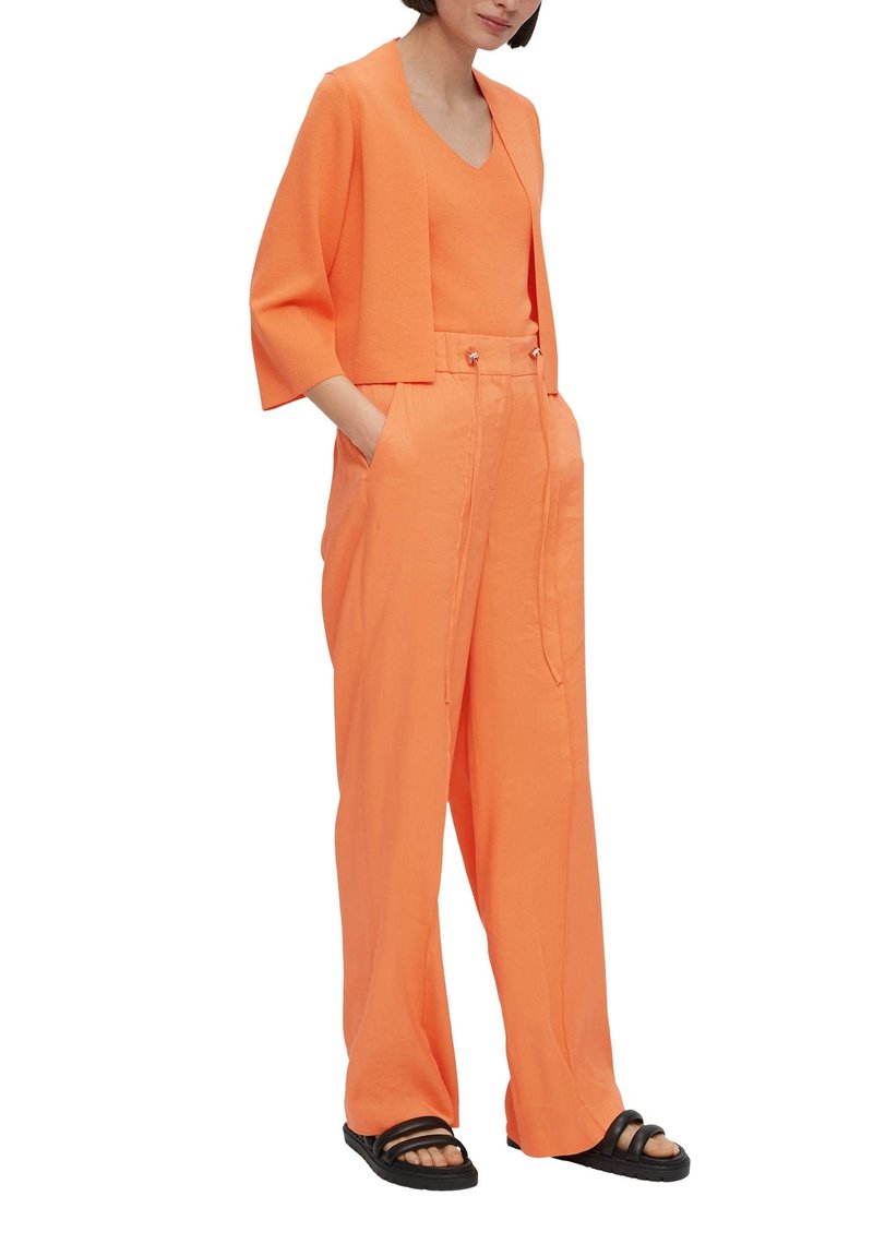 s.Oliver BLACK LABEL Strickjacke - orange