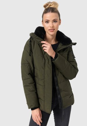 Navahoo SAG JA XIV - Winter jacket - dark olive