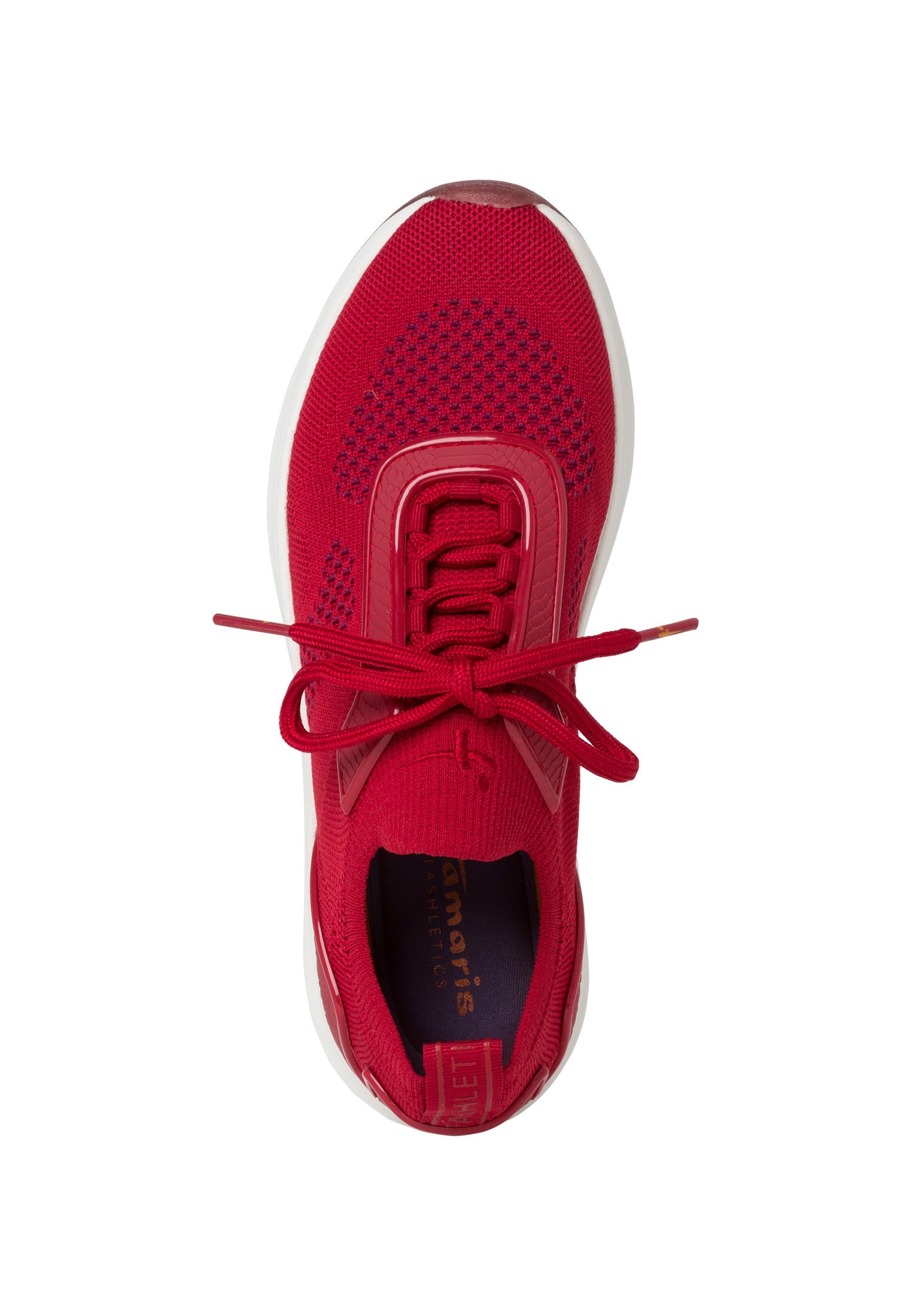 Tamaris Fashletics LACE-UP - Sneakers laag - scarlet/Rood - Zalando.be