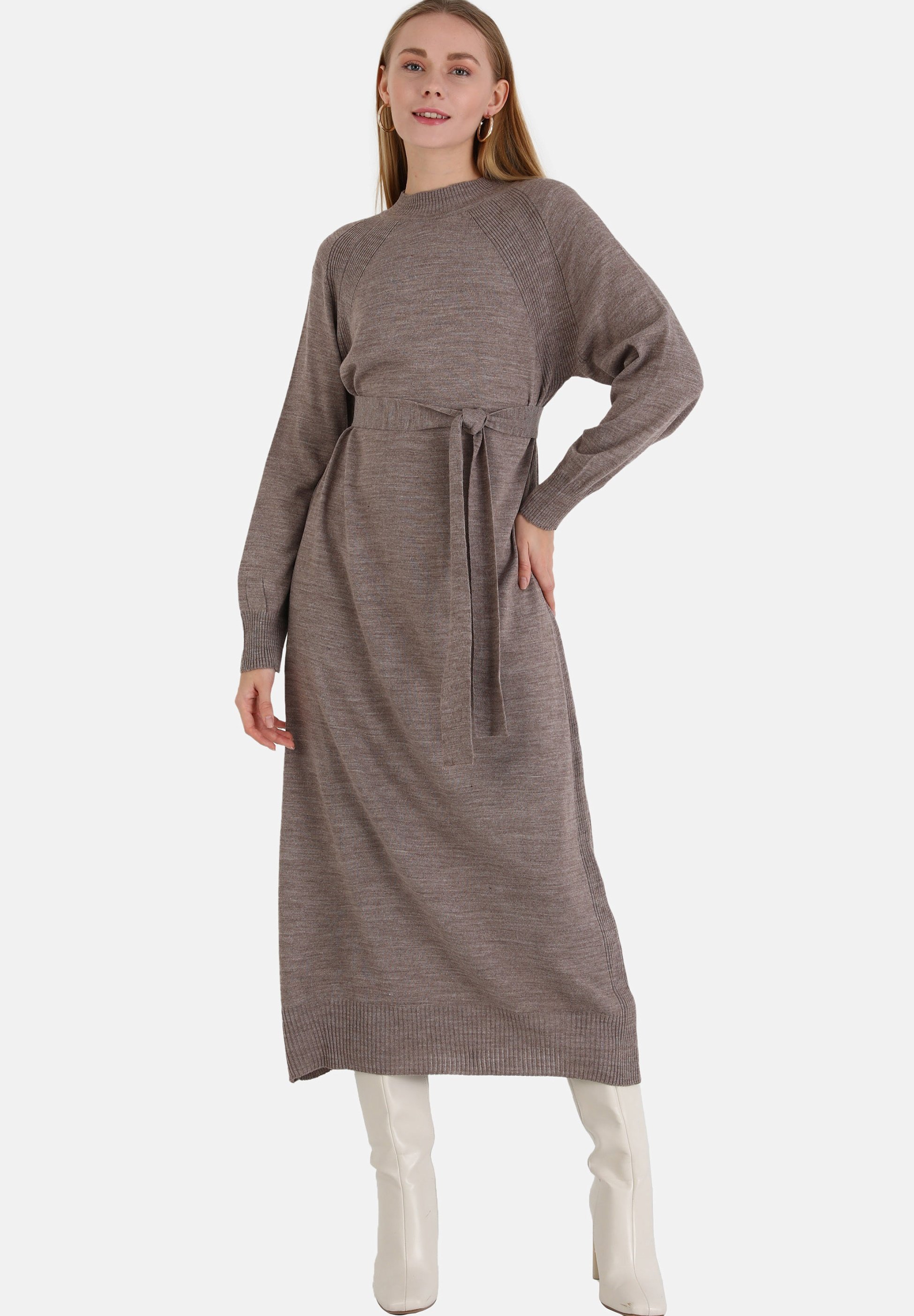 Modanisa CASUAL - Jumper dress - mink/light brown - Zalando