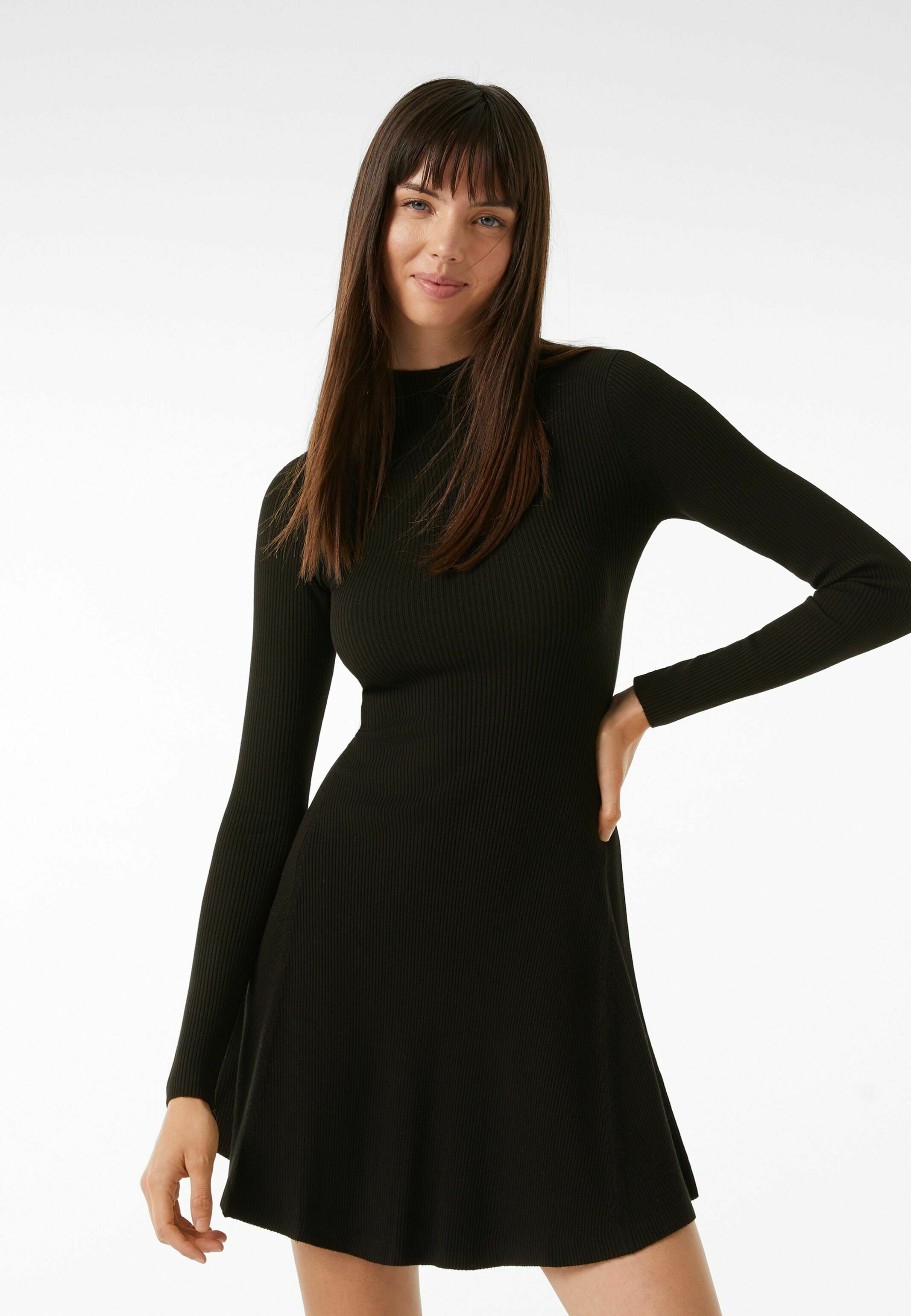Bershka LONG SLEEVE - Jumper dress 