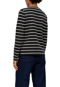 s.Oliver AUS STRETCH - Sweatshirt - schwarz
