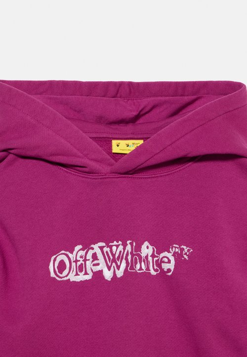 Off-White BIG BOOKISH HOODIE UNISEX - Hoodie - boysenberry — photo 3