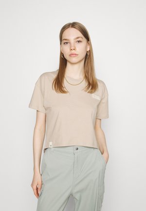 Alpha Industries CROPPED - T-Shirt basic - beige