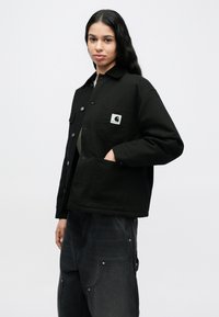 Carhartt WIP BRANDON DOUBLE KNEE PANT - Relaxed fit jeans - black  grind washed