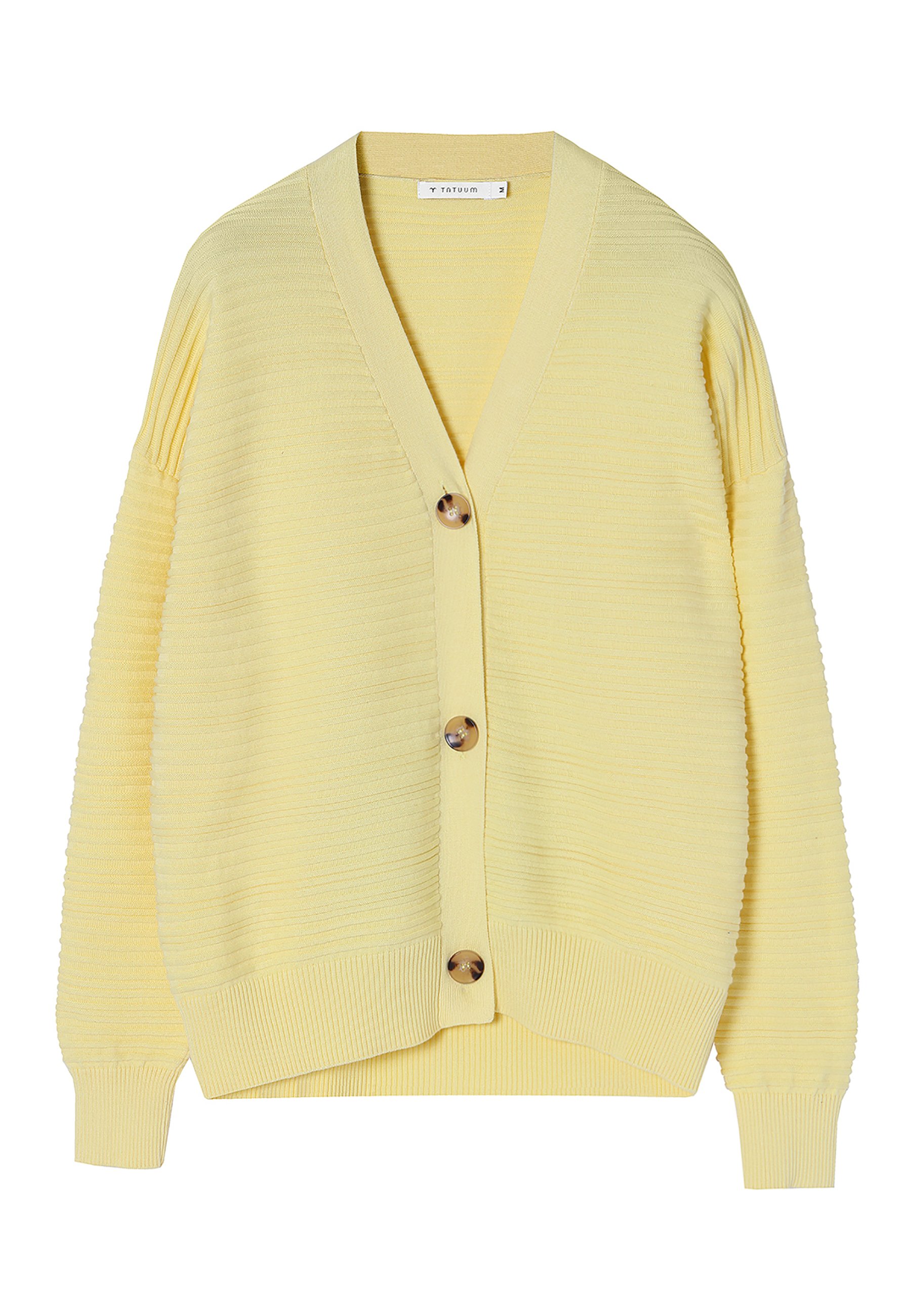 TATUUM STRUMI - Cardigan - yellow/light 
