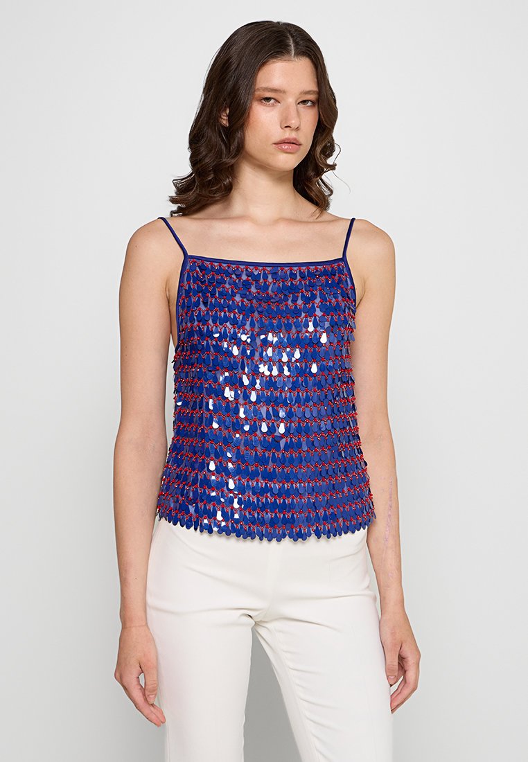Emporio Armani Top blauw Emporio Armani Top blauw